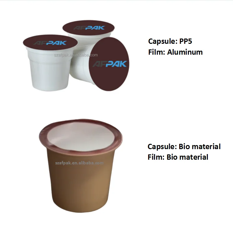 K cup coffee/tea/chocolate capsule sealing machine high filling accuracy multi-function filling machine