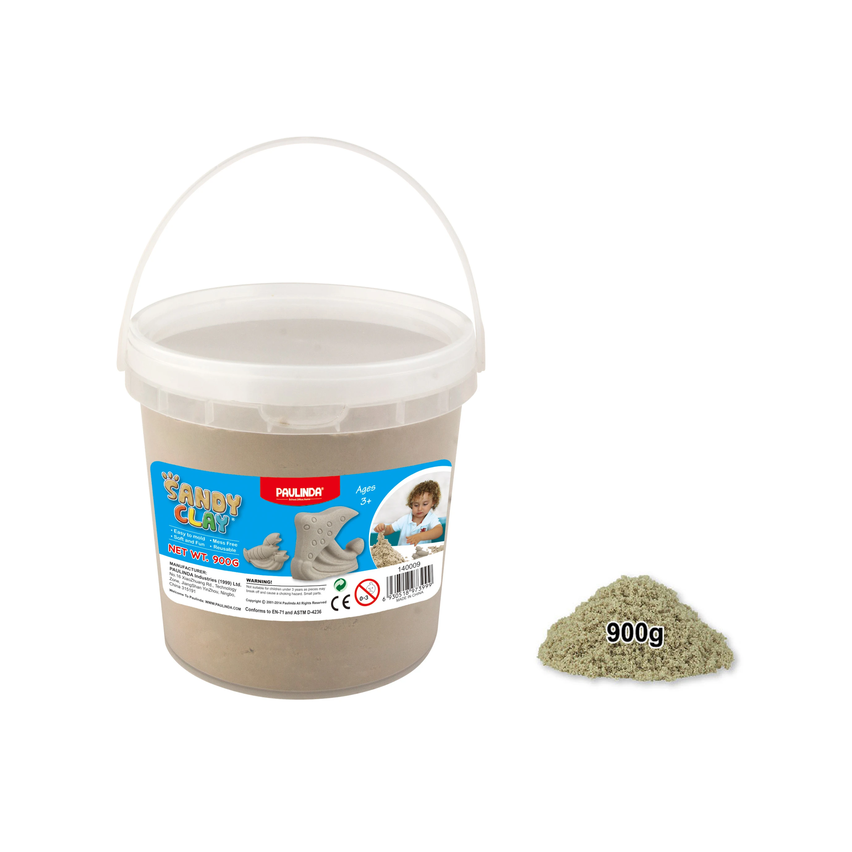 
Anti Stress Toy DIY Sand Play Eco-friendly Lightweight Plasticine Modeling Sand Clay 