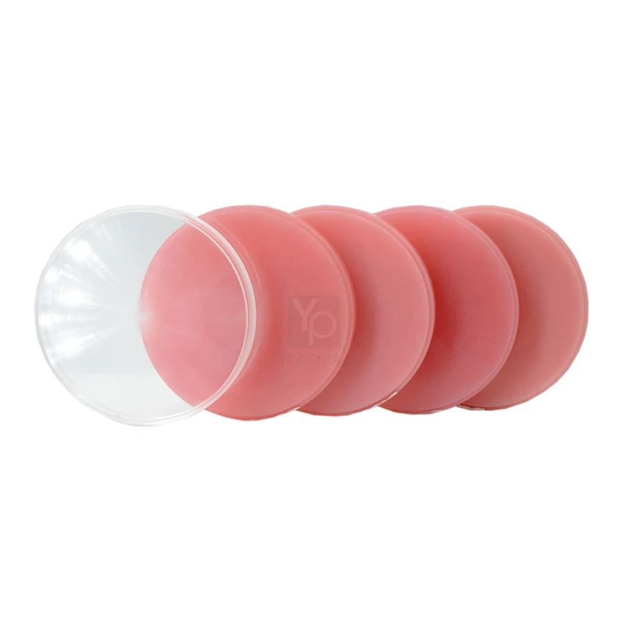 Dental lab CAD/CAM Open System Monolayer 98 temporary crown PMMA Block Assorted Colors Blank Restorations Resin Discs PMMA Block