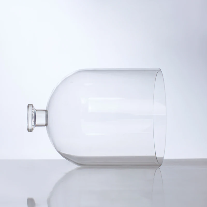 Factory Wholesale Different Size Transparent Clear Display Bell Glass Cloche Dome