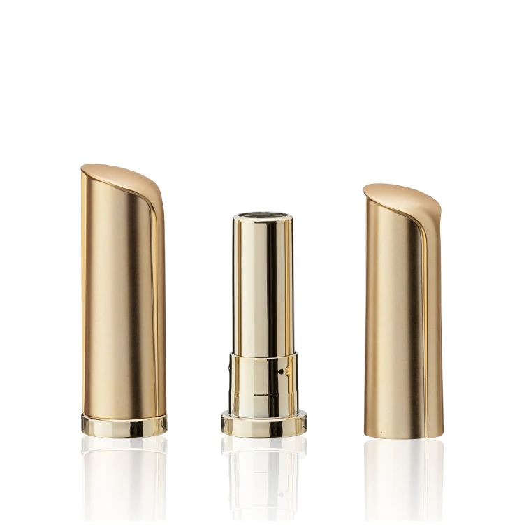 1.5g Mini Cosmetic Empty Lipstick Tubes Premium Lipstick Packaging Gold Customized Lipstick case