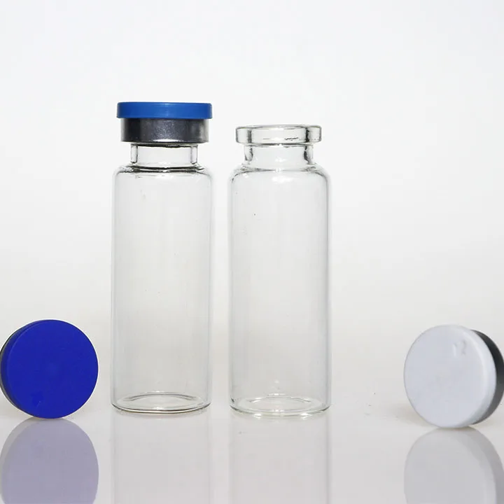 5ml 10ml 15ml Small Glass Vial Clear Amber Empty Flip Top Pharmacy Sterile Hplc Injection Tubular Glass Vials For Steroid