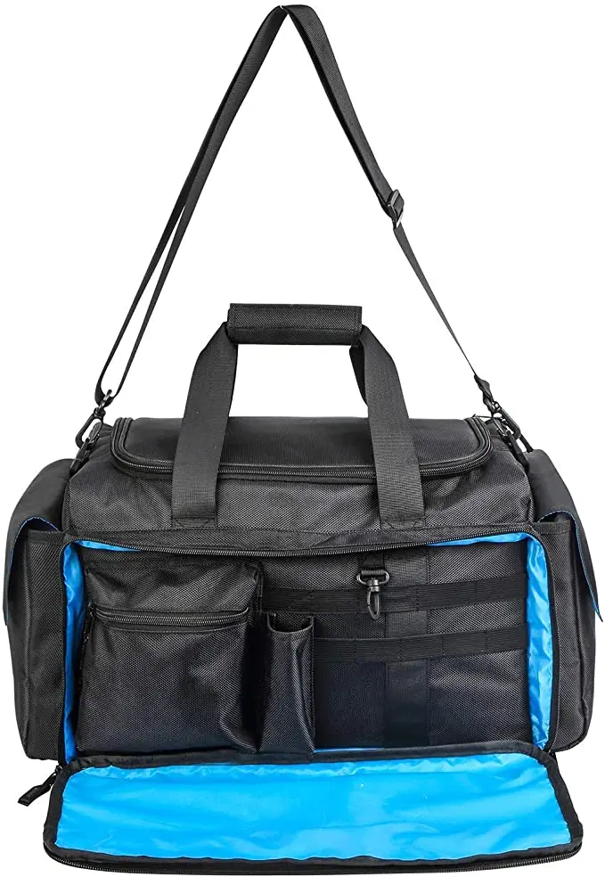 Musicians Gig Bag Gear Bag  For Guitarists Bass Players Sound Technicians DJ with large easy access to the main compartment