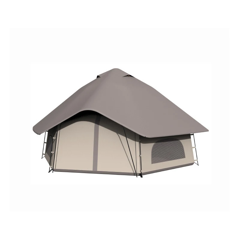 Camping  Hemisphere mushroom Dome Tent Geodesic structure 5+ Person Half ball Tent with stove jack hole  Suppliers Outdoor