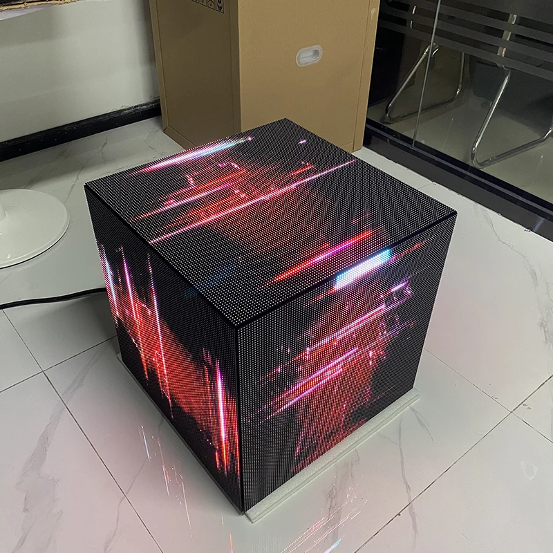 Прямоугольный куб светодиодные знаки infinity cube