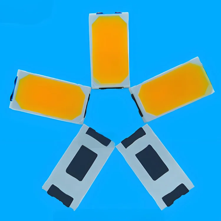 Factory direct sales SMD 2835 gold yellow LED 3V 0.5W 1W ultra high brightness gold yellow LED