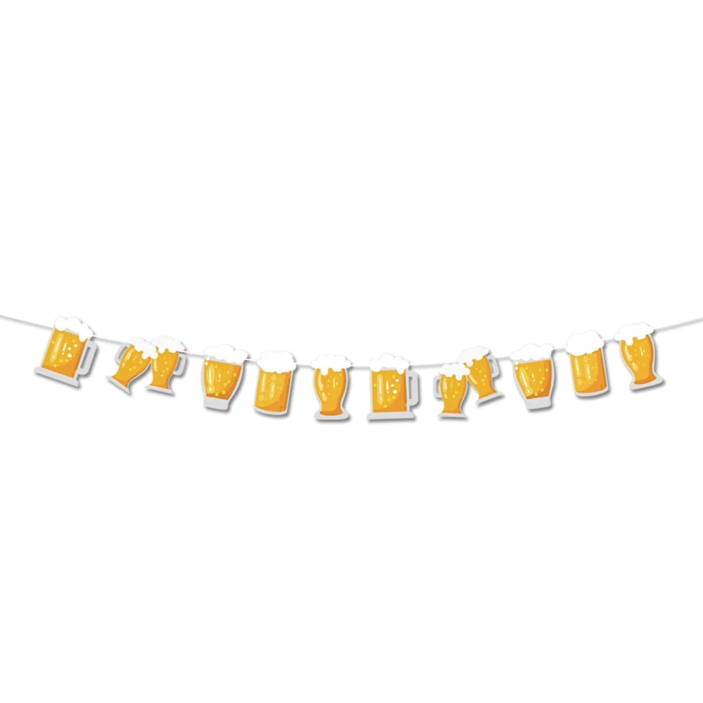 Ktoberfest Garland Bavarian German Party Bunting Banner  Photo Booth Props for German Beer Festival Party Background  Decoration