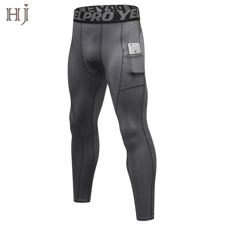 Custom sportswear men running gym high waisted workout leggings custom spandex seamless super soft activewear football leggings