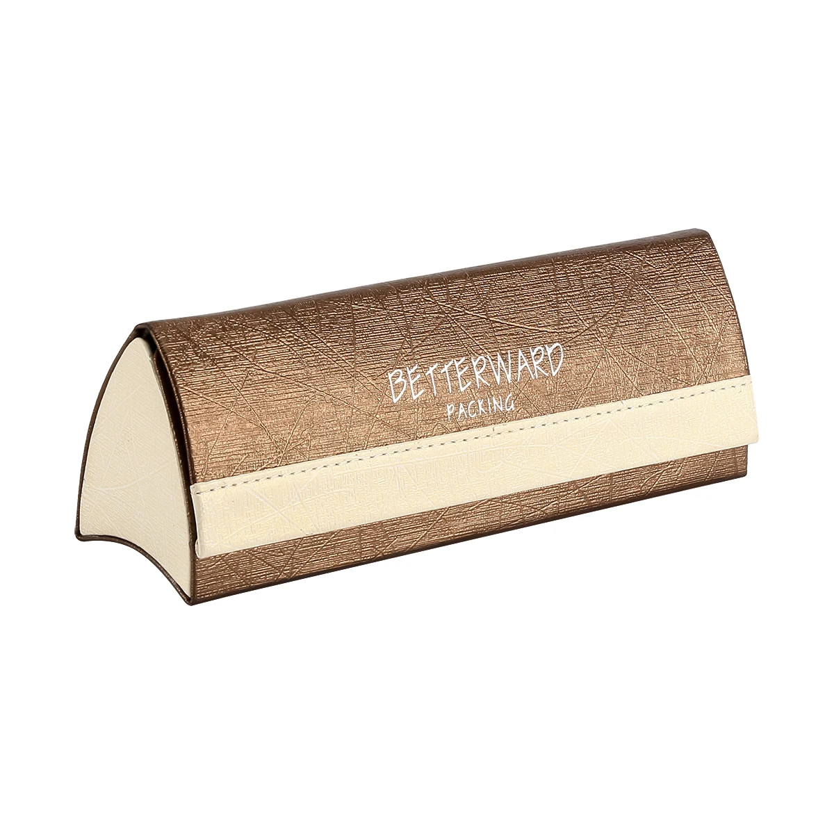 Durable Leather Eyeglasses Sunglasses Hard Case Protector glasses box