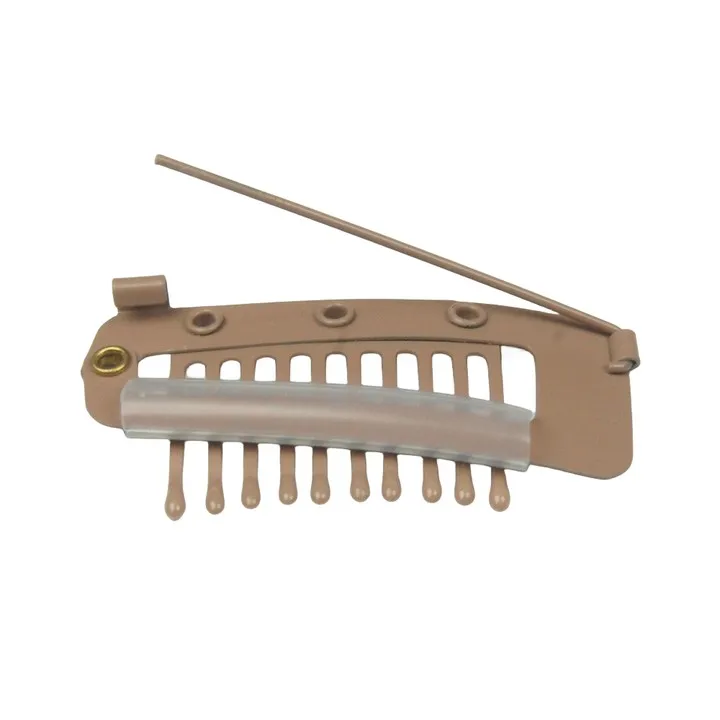 chunni grip clips Snap Clips with safety Pin For Weft Hair Extensions