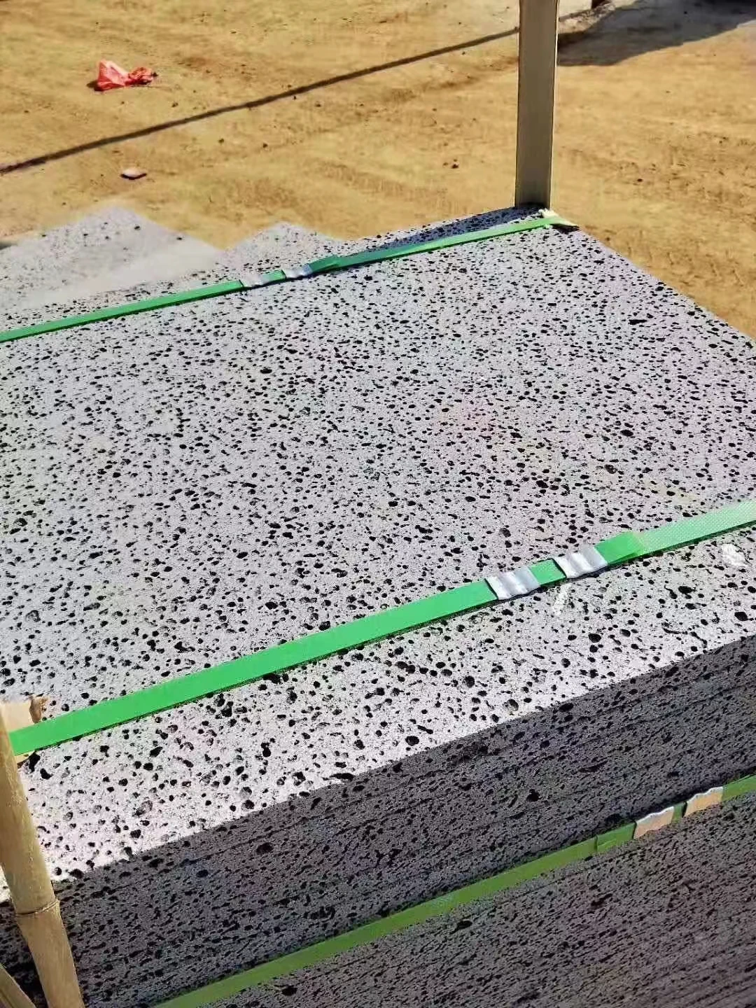 grey volcanic rock wall floor tiles surface natural finish basalt tiles rustic design modern interior dark