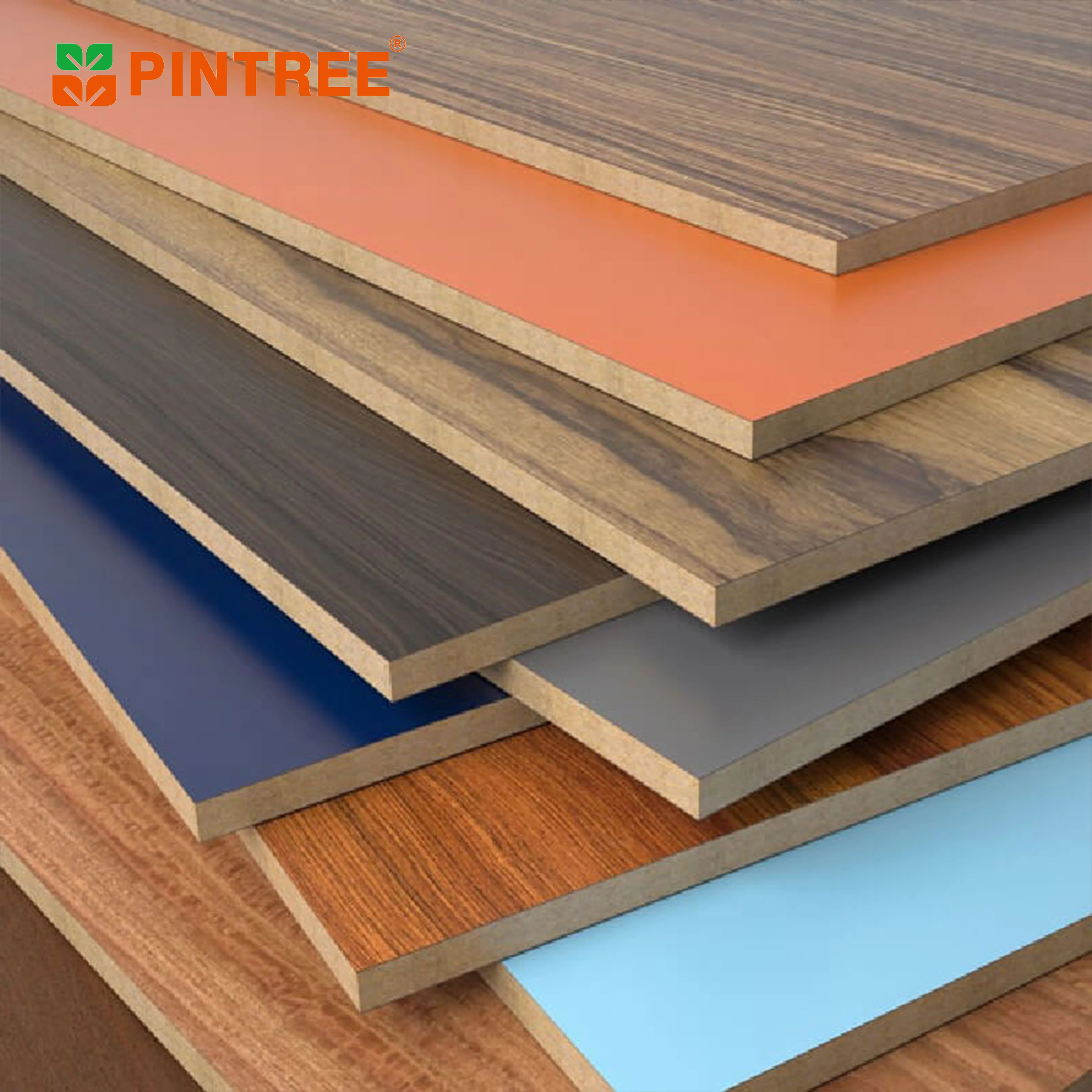 Customized 2.5 mm 9mm Raw Or Plain Mdf Board Timber Fibreboard With Good Quality
