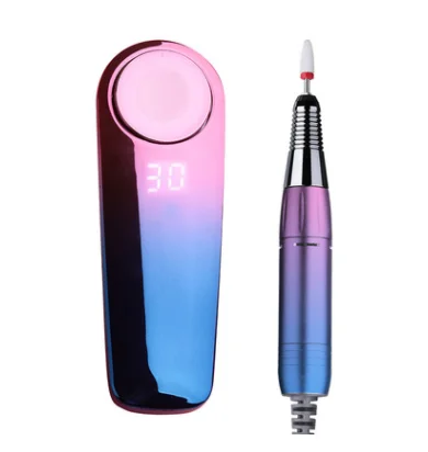 Wireless 30000RPM  Electric Nail Polisher Rechargeable Portable Machine Nail Drill