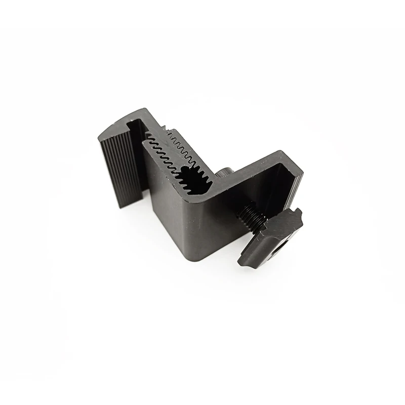 Adjustable Solar Mounting End Clamp Black Color Roof or Ground Solar Energy System 30-40mm Solar Panel Brackets
