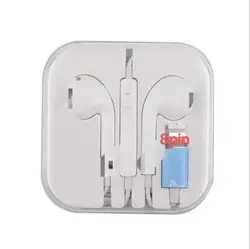 original quality headphones wholesale in-ear headphones for sport wired earphone for iphone 7/8 11 with mic pop up windows