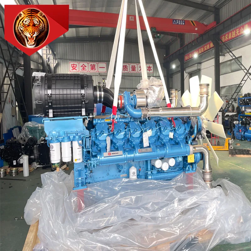 WEICHAI brand high efficiency fuel efficient diesel engine WP6 WP7 WP10 WP12 for oil and gas machine
