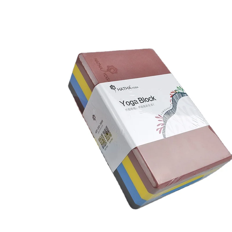 
 Новое поступление, кирпичи для йоги высокой плотности радужного цвета Eva  