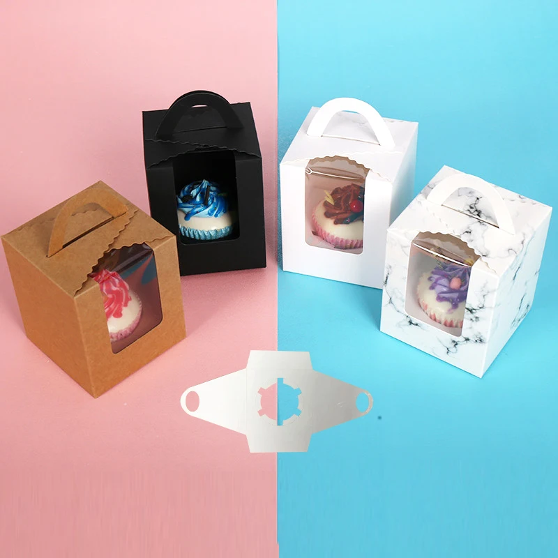 Low MOQ Mini Wedding Cake Box with Window Packaging Box/packaging Bag/kraft Box Paper Box Paperboard 1000pcs Folders ISO9001