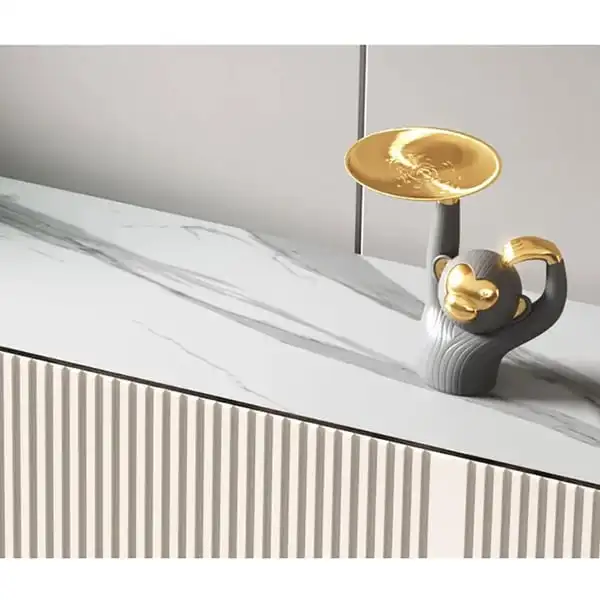 86 6 белая Подставка для телевизора Orangefurn 4 двери полок