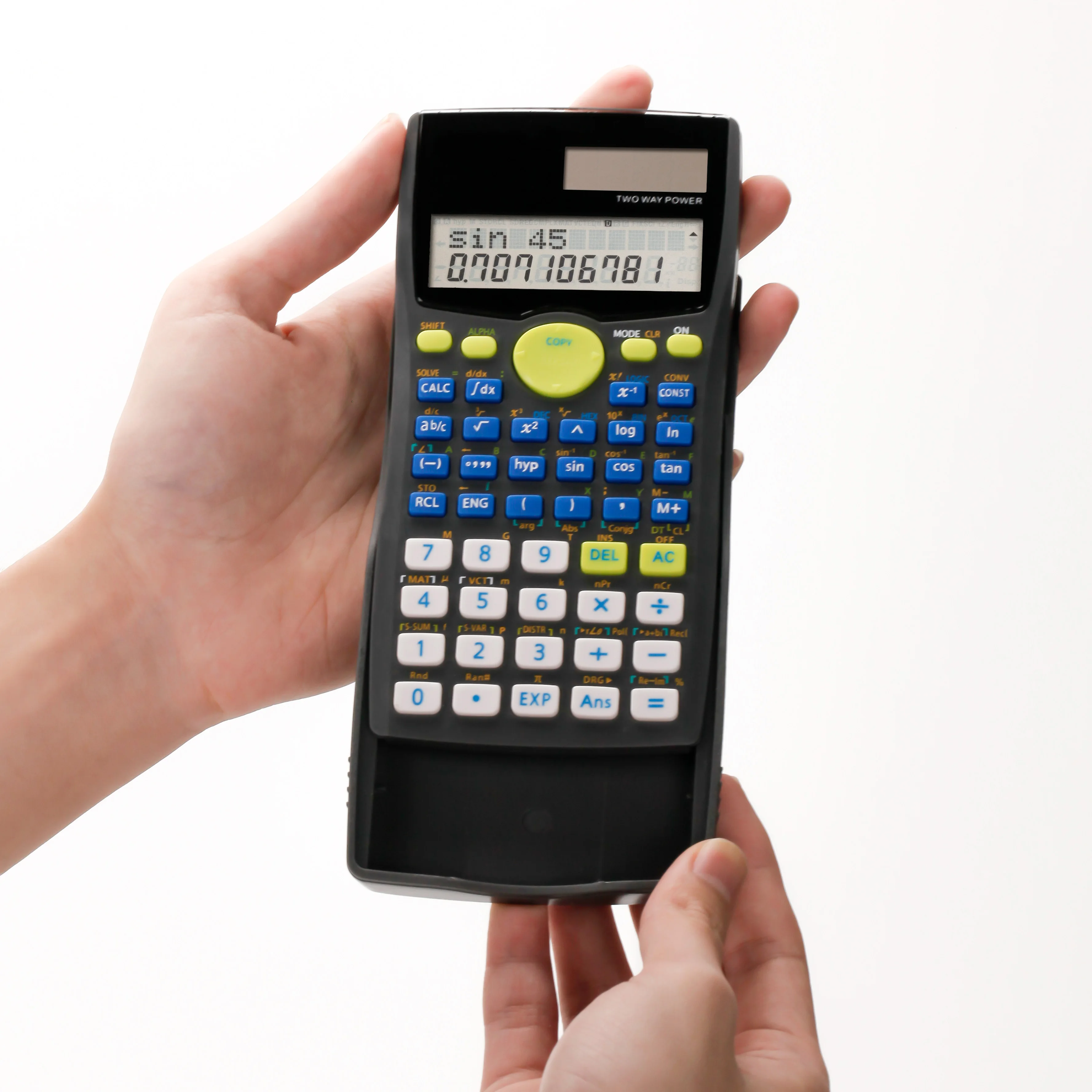 Wholesale FX-991MS 10+2 Digital Student School Calculadora Cientificas Custom Logo Scientific Calculator