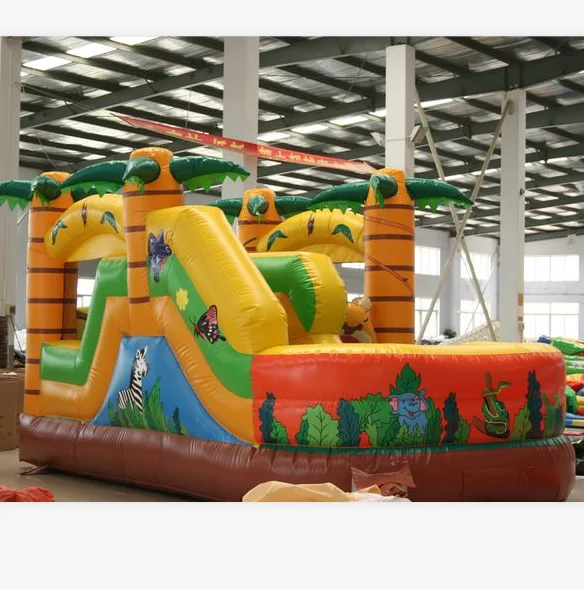 Super fun Children small game inflatable slide bouncy for amusement park
