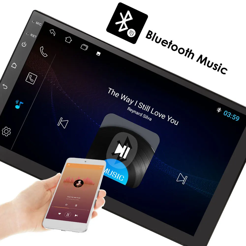 7 Inch Carplay Android Car Gps Navigation Rearview Camera DVR All-in-one Machine For Renault Dacia 2 Din Android Car Stereo