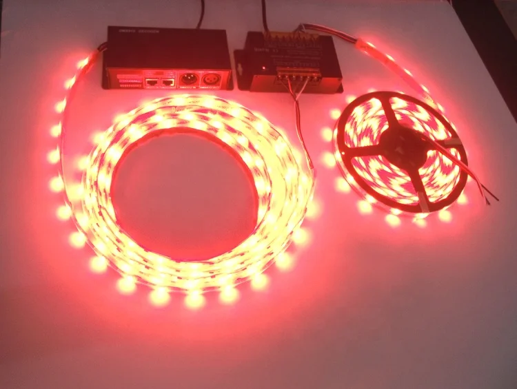  Водонепроницаемый Контроллер IP67 DMX 12 В 24 в RGB RGBW Светодиодная лента DMX512