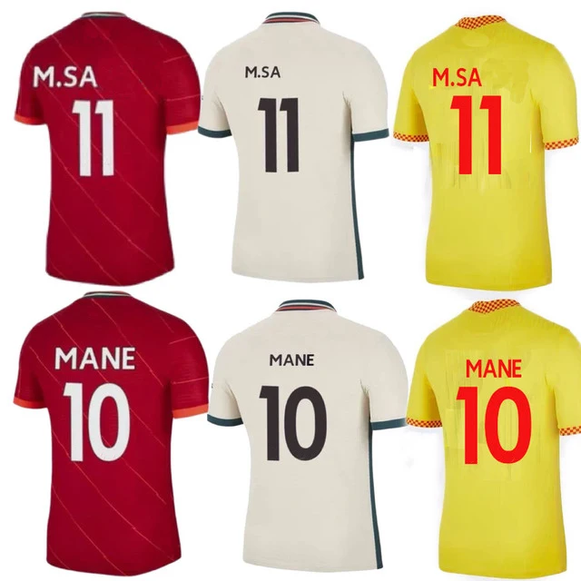 Football Jersey 21/22 Customized Player Version Thailand Soccer Wear Liverpool Jersey