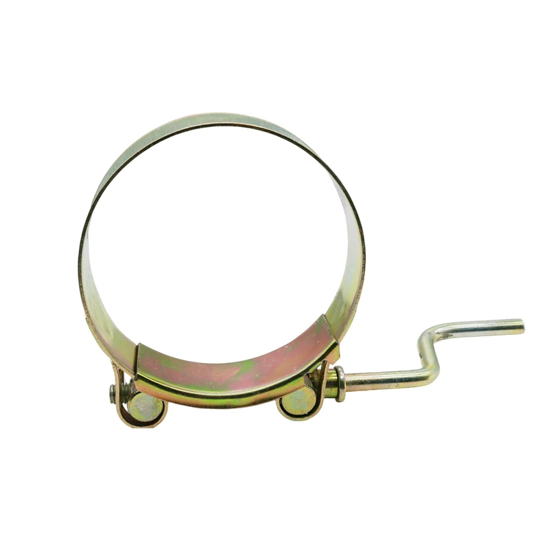 European Style Shake Put Throat Hoop Quick Installation Handle Clamp Hand Crank Tube Clamp Pipe Clamp Pipe Buckle Hoop