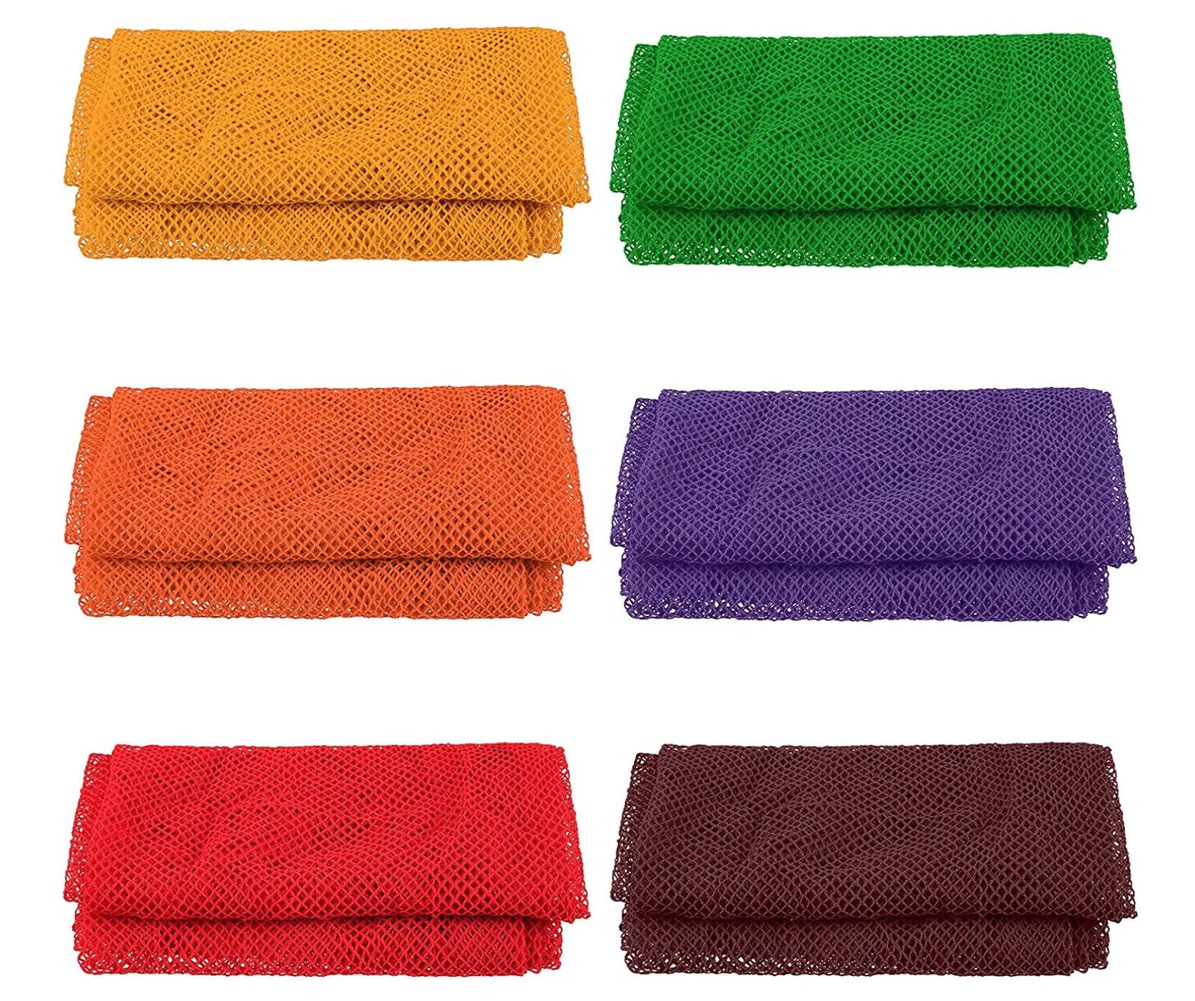 Wholesale custom african Ghana Nylon Scrub bath mesh net bath belt sponge bath exfoliating shower back