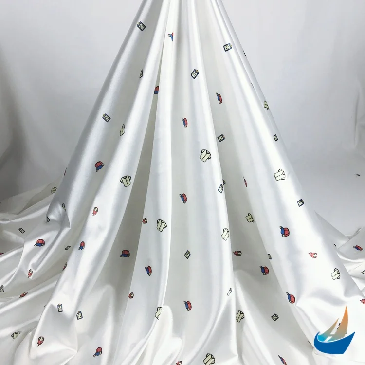 
Chinese factory wholesale customized high quality satin jacquard fabric 