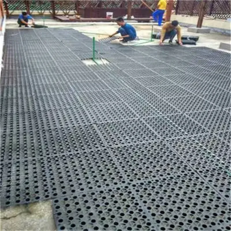 8mm Height HDPE Plastic Waterproof Dimpled Drainage Sheet Drainage Board