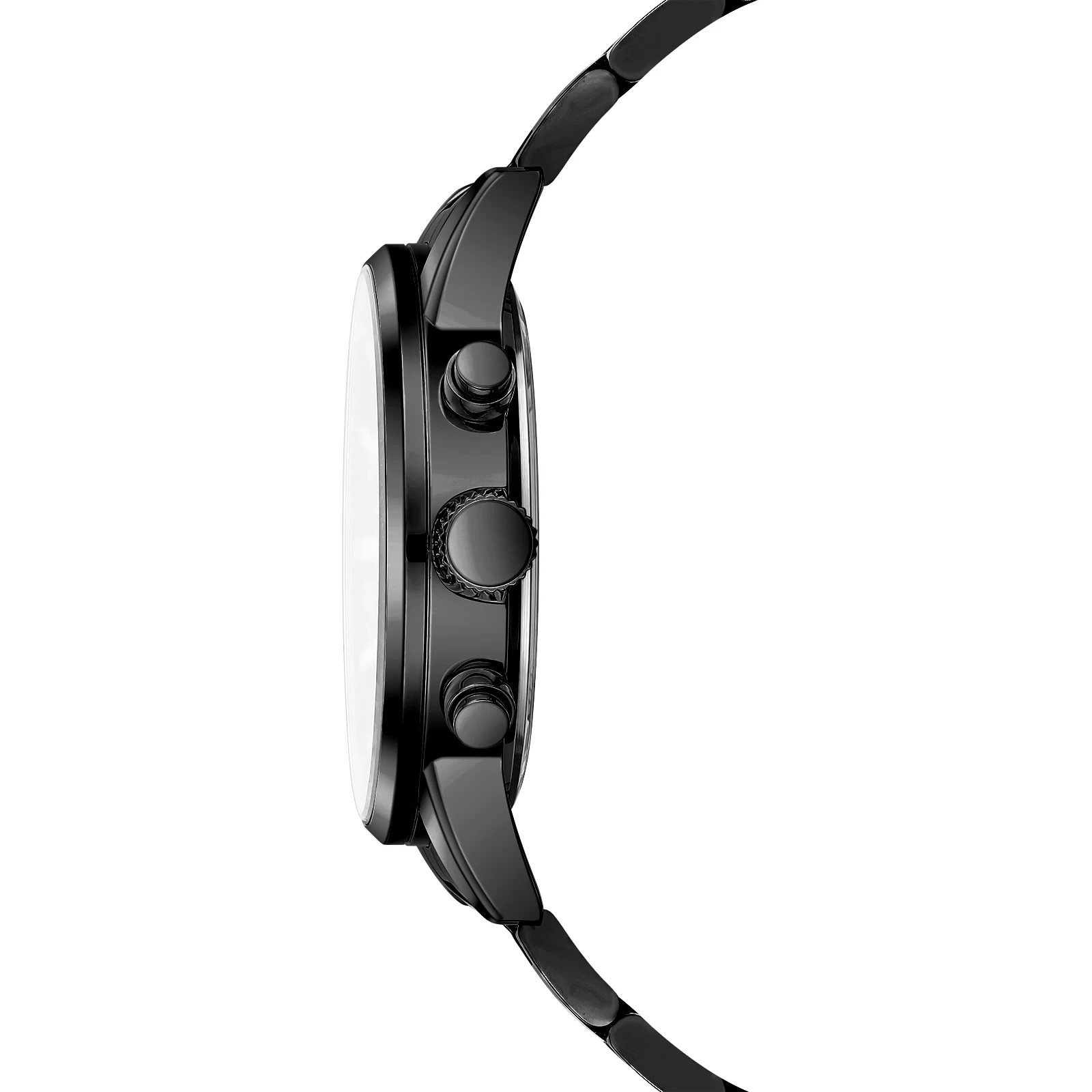 NIBOSI 2590 Quartz Watch Stainless Steel Belt Watch Luminous Hands Multi-function Design Men Creative 24 Hour Wristwatch Hombre