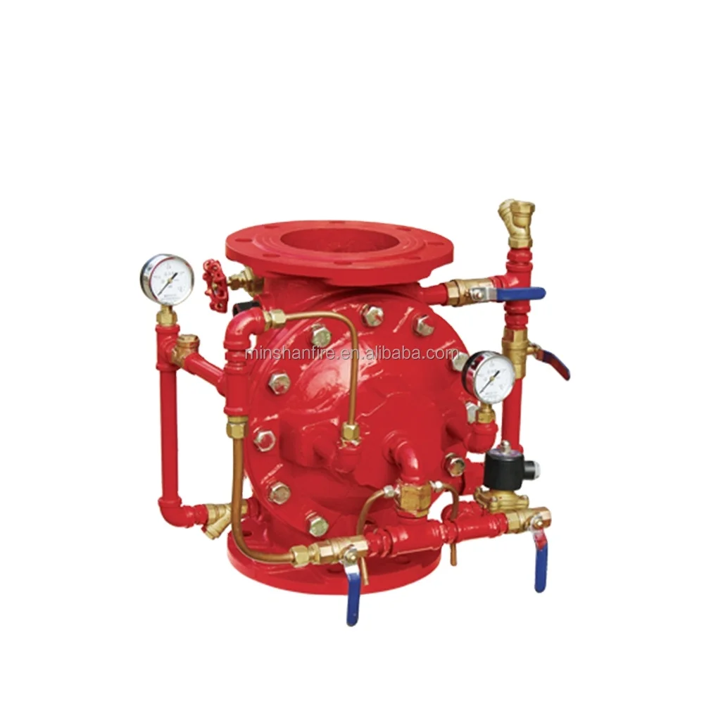 Manufacturer Wet Pipe Fire Alarm Check Valve Fire Sprinkler System Deluge Check Valve