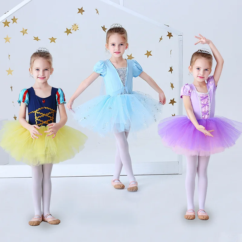  Children ballet clothes middle and small practice dance performance tutu girls skirt