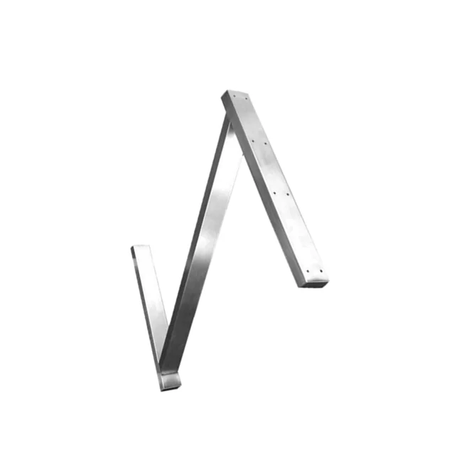 Factory Price Z  Stainless Steel Legs For Furniture  Metal Dining Table Legs Coffee Bench Base Z  Shaped Table Legs For Sale