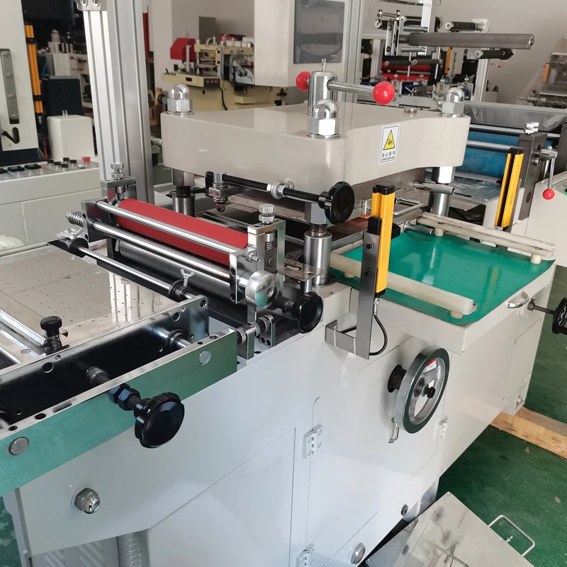 automatic Hook and Loop Fastener die cutting machine