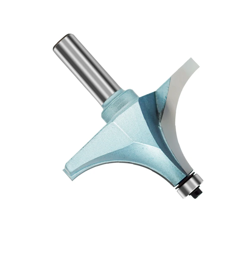 TIDEWAY LC0602  Customized CORNER ROUND BIT Woodworking Milling Cutter Density board CNC knife 3D engraving knife  Router Bit