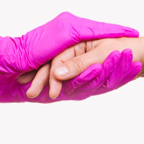 Red Nitrile Disposable Butadiene Rubber Food Industrial Work Cheap Size XS Gloves Powder Free