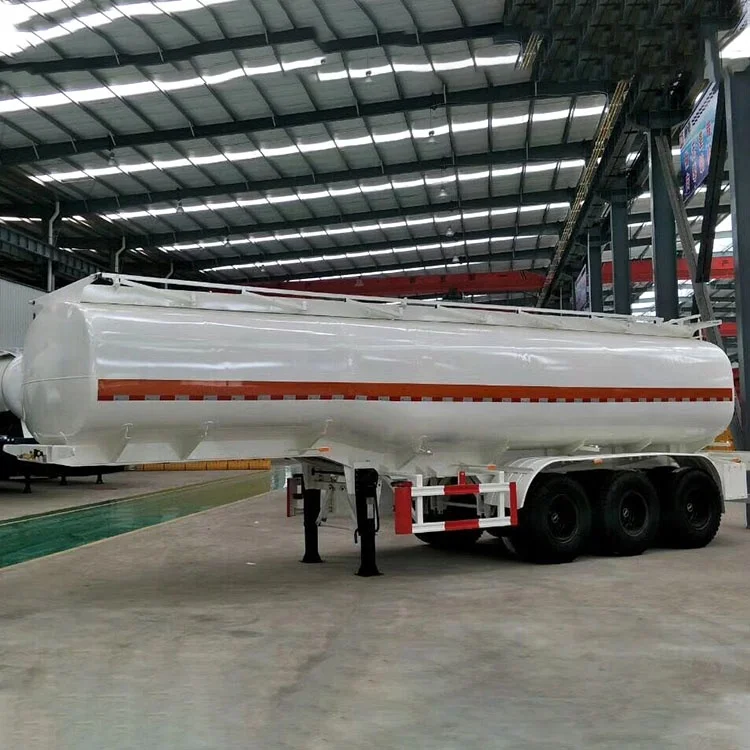 Tri-axle fuel tanker truck trailer dimensions