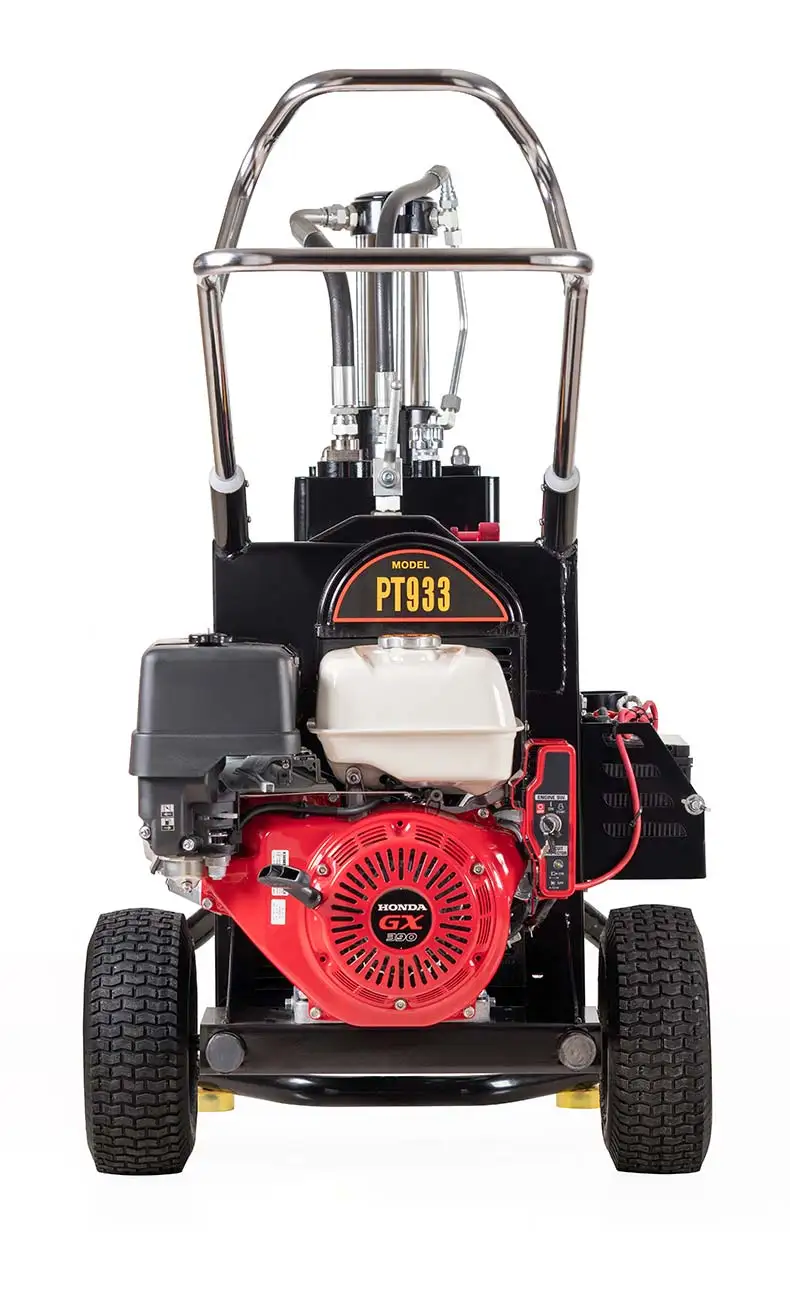 Heavy duty PT933 putty sprayer hydraulic
