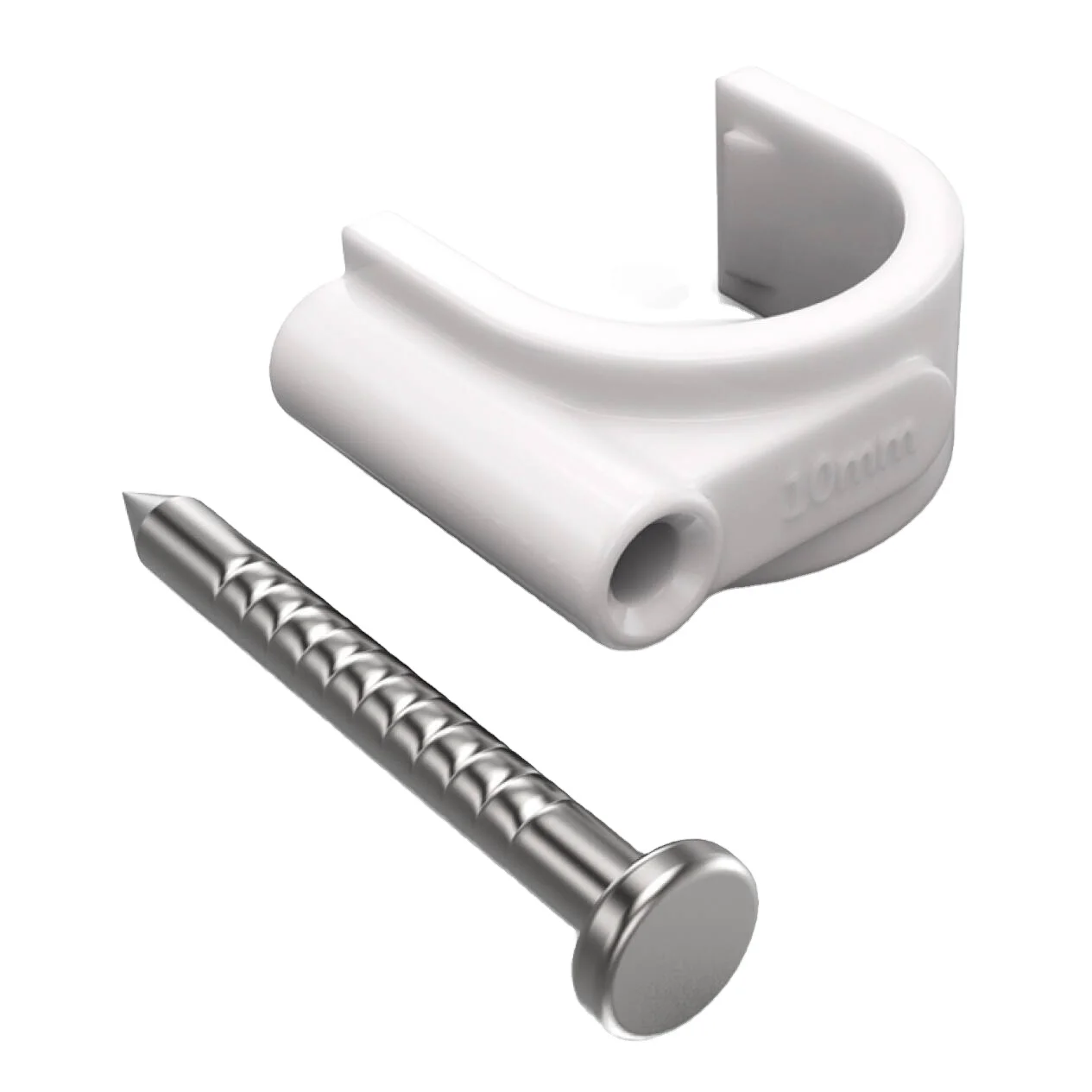 ANHUI Flat Cable Clips Nail Wall Cable Clip for Wires 66 Plastic SR Plastic China Manufacturer Nylon 10000 Bags 100pcs/nylon Bag