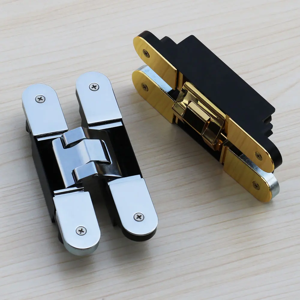 zinc alloy hidden three dimensional adjustable door hinge 3d