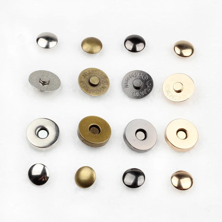 Many Low Price Invisible Bag Snaps Magnetic Neodymium Strong Hidden Magnet Button for Clothing Accessories
