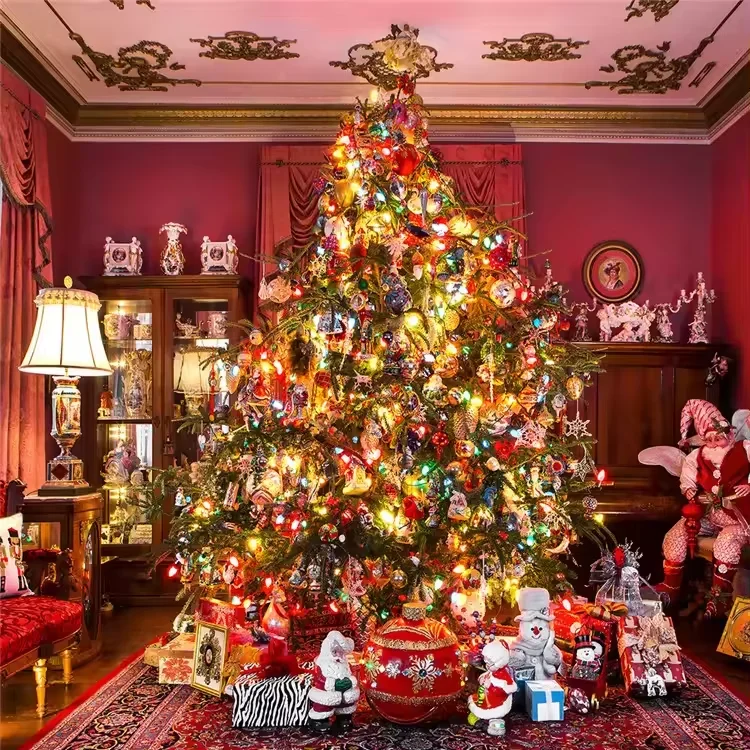 RGB Strawberry Shaped C7 C9 LED Bulbs, Color Changing Christmas Decorative Lights