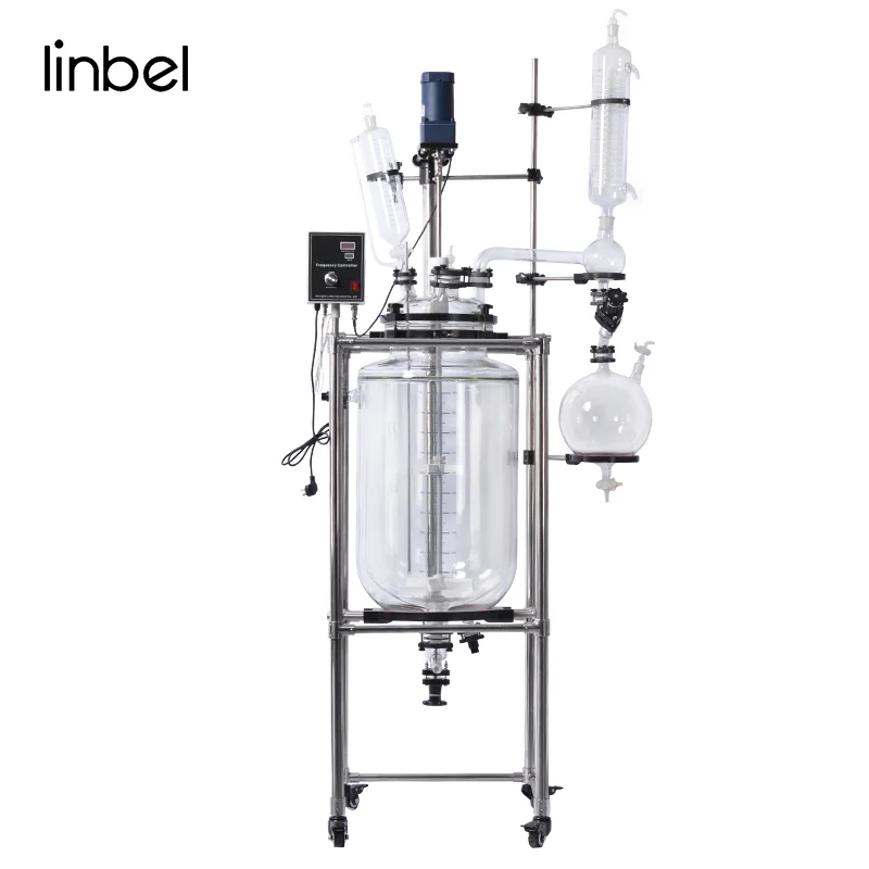 Hot Sell 100 Liters Chemical Jacketed Glass Reactor (62002860405)