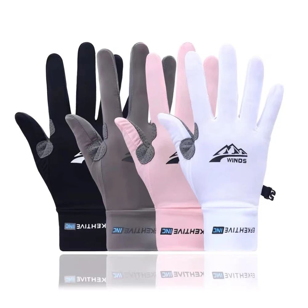 Custom Fitness Full-Finger Touch Screen Antiskid Wrist Motorcycle Training Cycling Racing Outdoor Sports Gloves