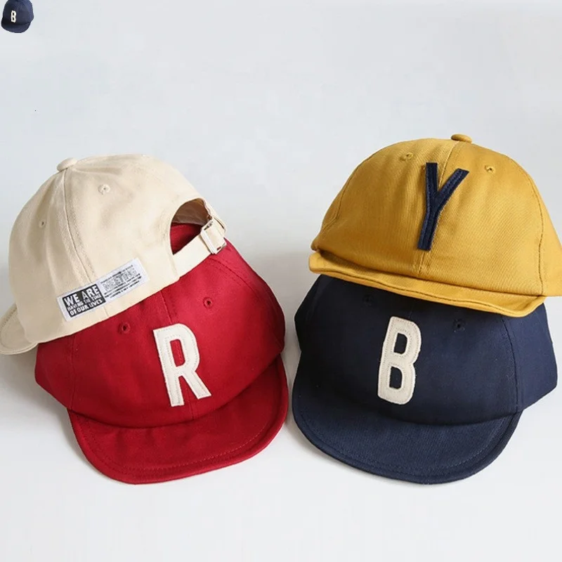 Бесплатная доставка, модная оригинальная рекламная Детская летняя Солнцезащитная шапка унисекс с вышивкой для езды на велосипеде