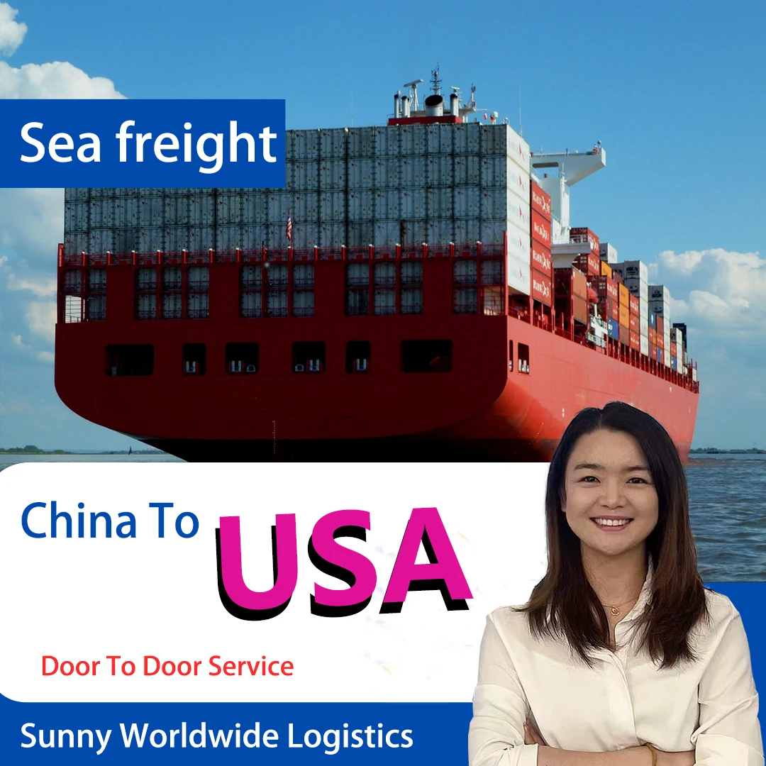 swwls sea freight forwarder ddu/ddp from Qingdao Shanghai to New York LA USA door to door shipping agent