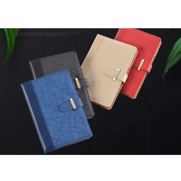 Company Enterprise Activity Gift Box Notebook Customized Manufacturer Wholesale Business Leather Hardcover Customized Logo